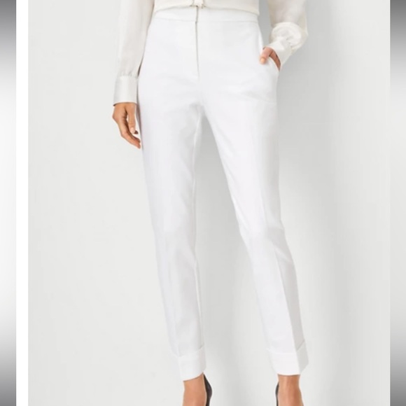 Ann Taylor high rise Eva cuffed ankle pants - Picture 4 of 5